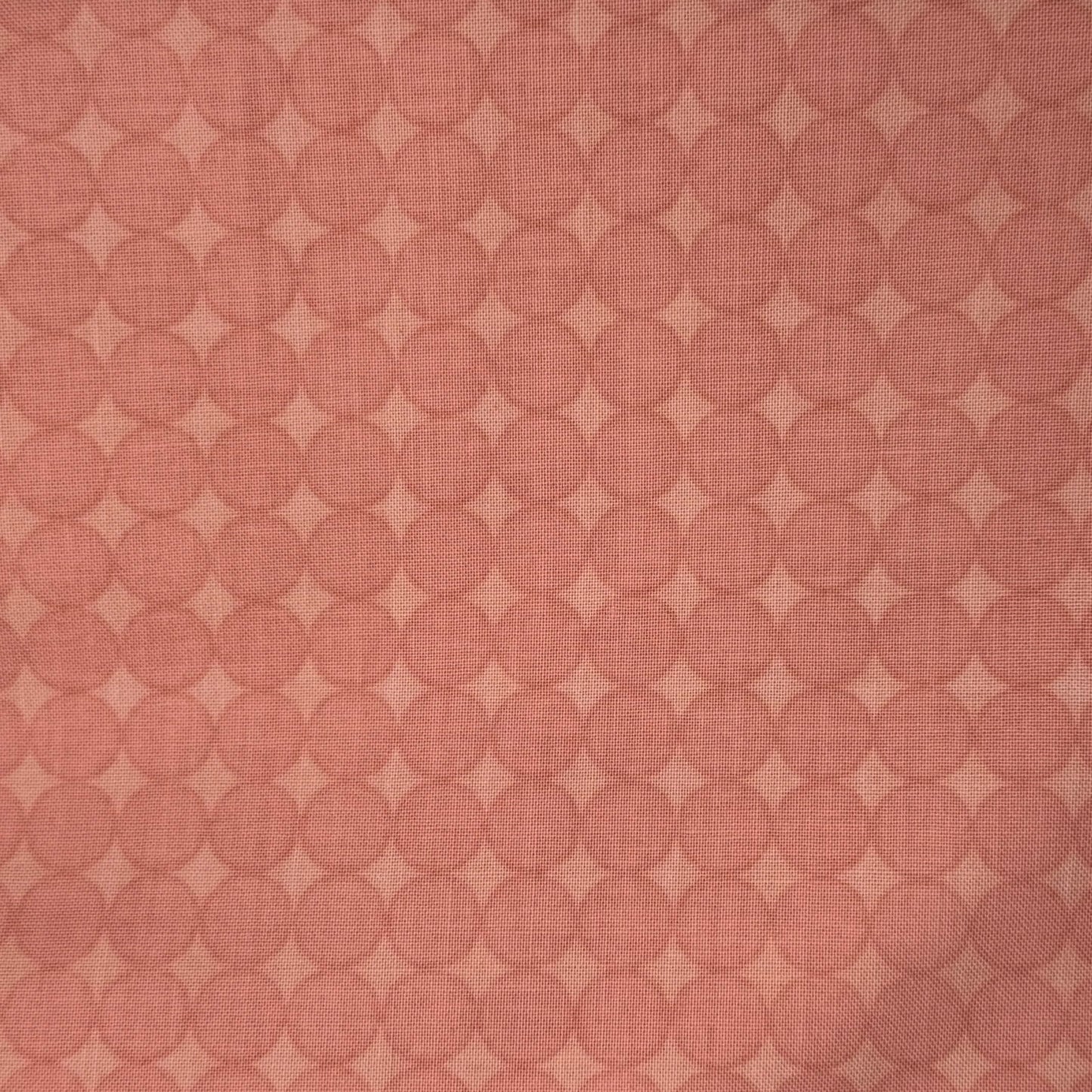 Two-Tone Pink Circle Cotton: 2 yds