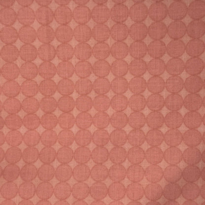 Two-Tone Pink Circle Cotton: 2 yds