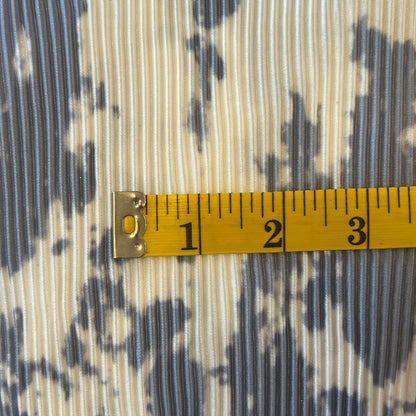 In the Clouds Pleated Stretch Poly: 3.5 yds