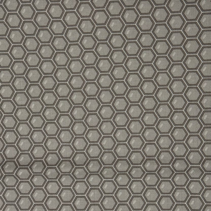 Grey Honeycomb Cotton: 2 yds