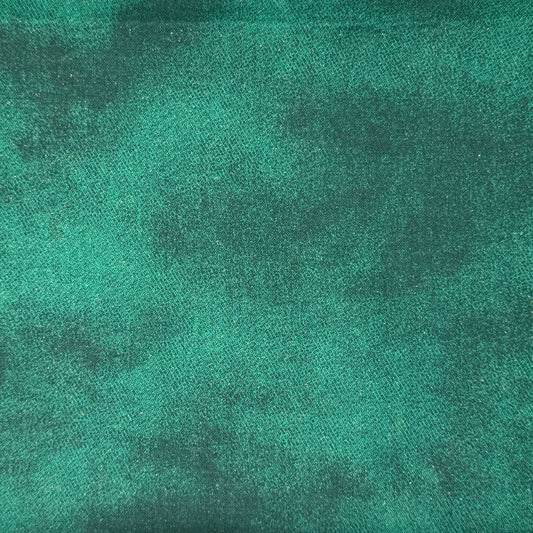 Tonal Green Cotton Blend: 2 yds