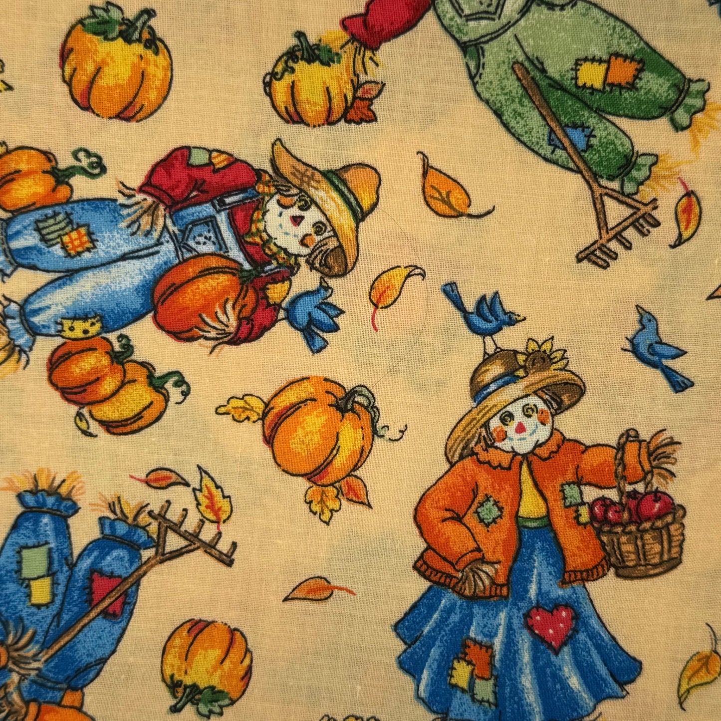 Scarecrow Cotton: 1 yd