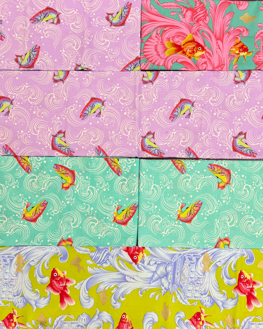 Tula Pink Fish Cotton Bundle