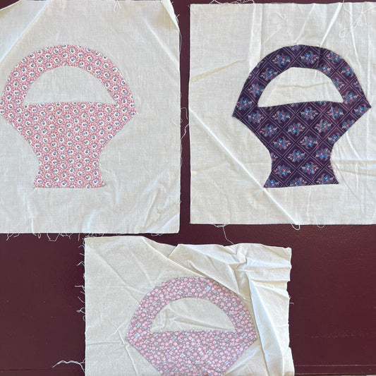 20 Basket Quilt Blocks