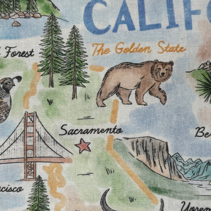 California Cotton Blend: 2 yds