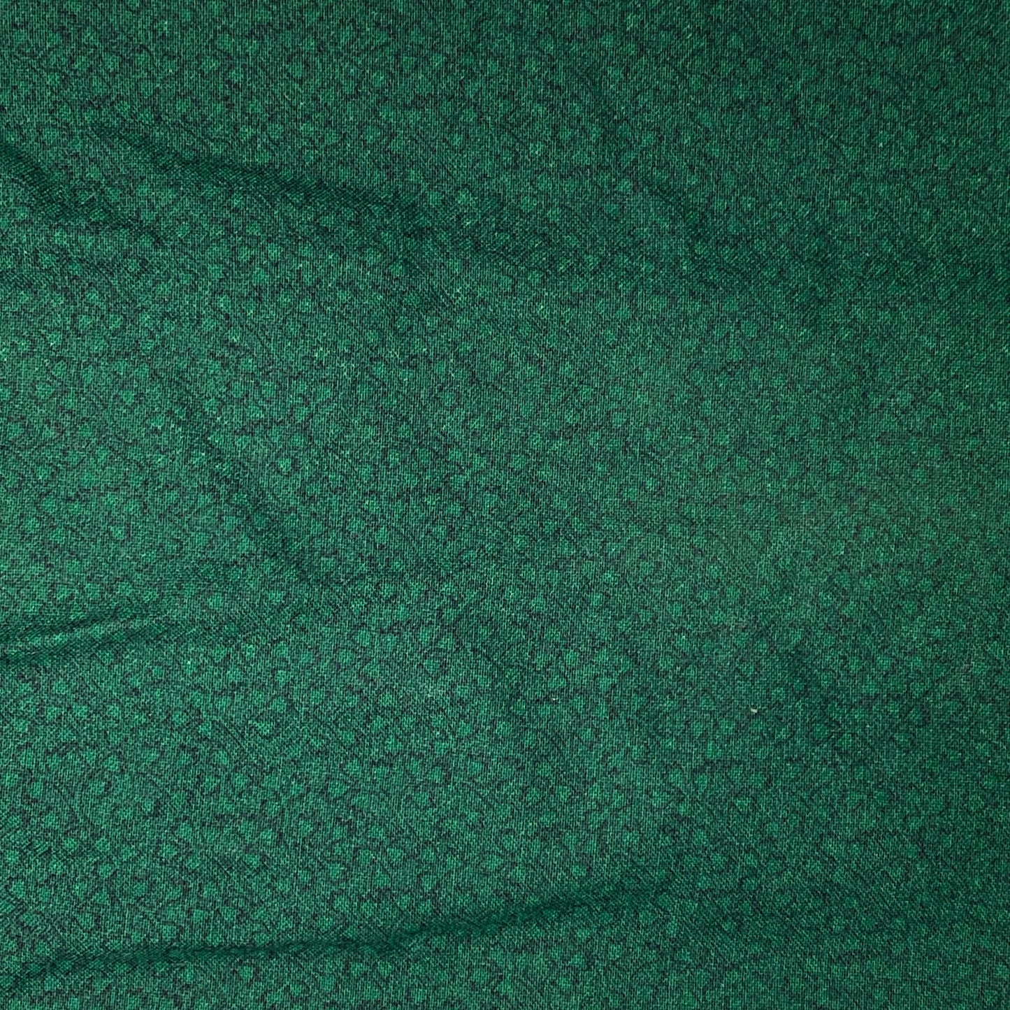 Green Subtle Leaves Cotton: 1 yd