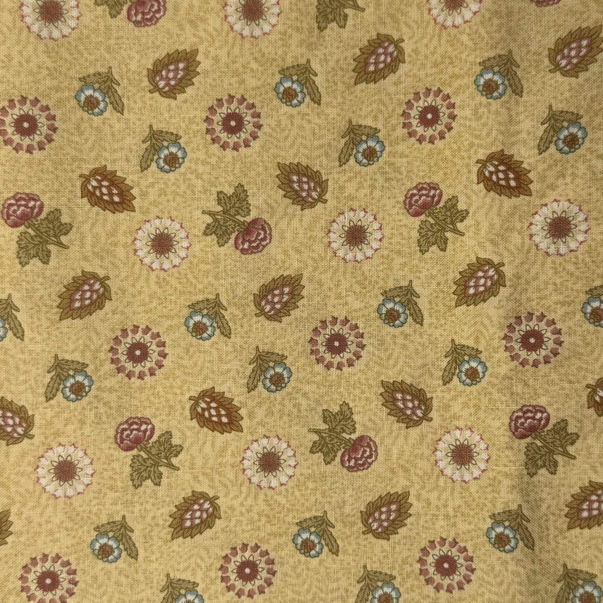 Fancy Floral Cotton: 1.5 yds