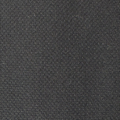 Black Textured 2-Way Stretch Double-Knit Poly: 2.5 yds