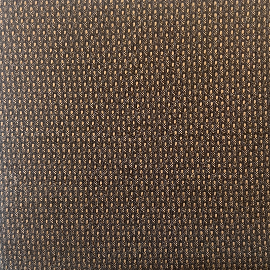 Black & Brown Suiting: 2.5 yds