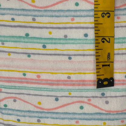 Birthday Cake Lightweight Flannel: 2.5 yds