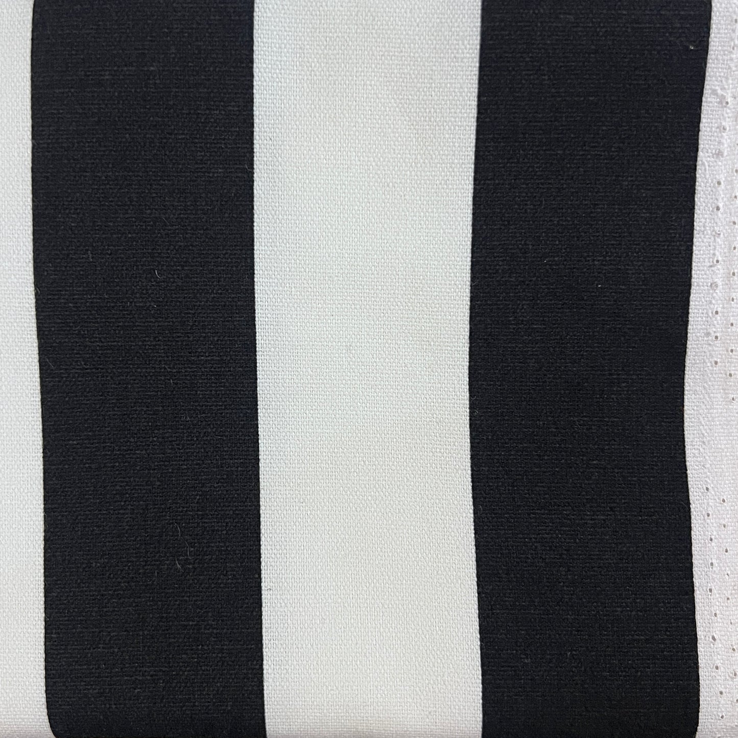 Black & White Stripe Canvas Upholstery: 2.75 yds