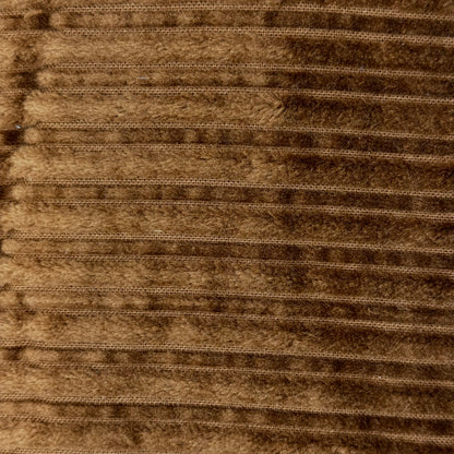 Brown Extra Wide Wale Cotton Corduroy: 1.5 yds