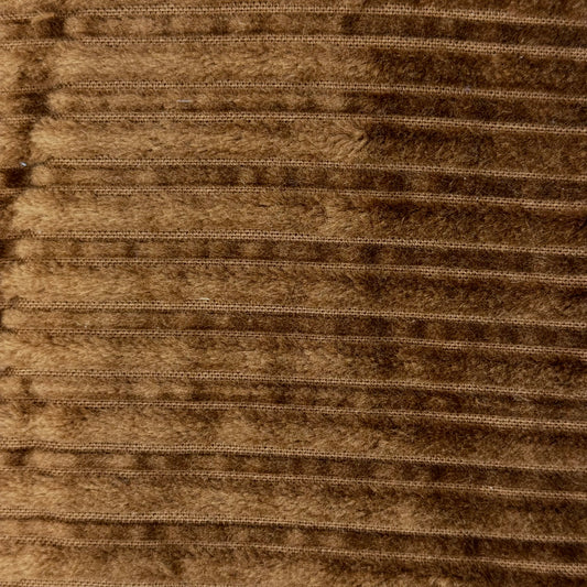 Brown Extra Wide Wale Cotton Corduroy: 1.5 yds