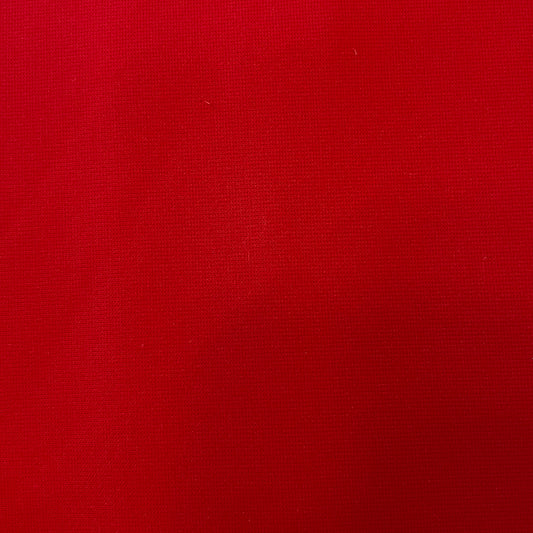Red Stretch Knit: 1.5 yds