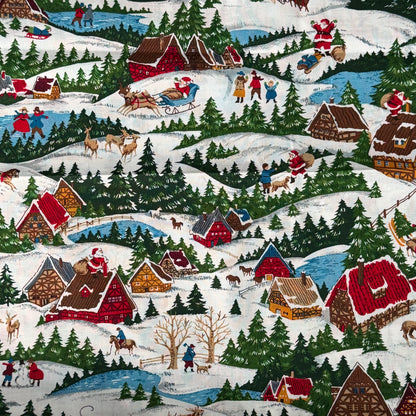 A Snowy Scene Cotton: 3 yds