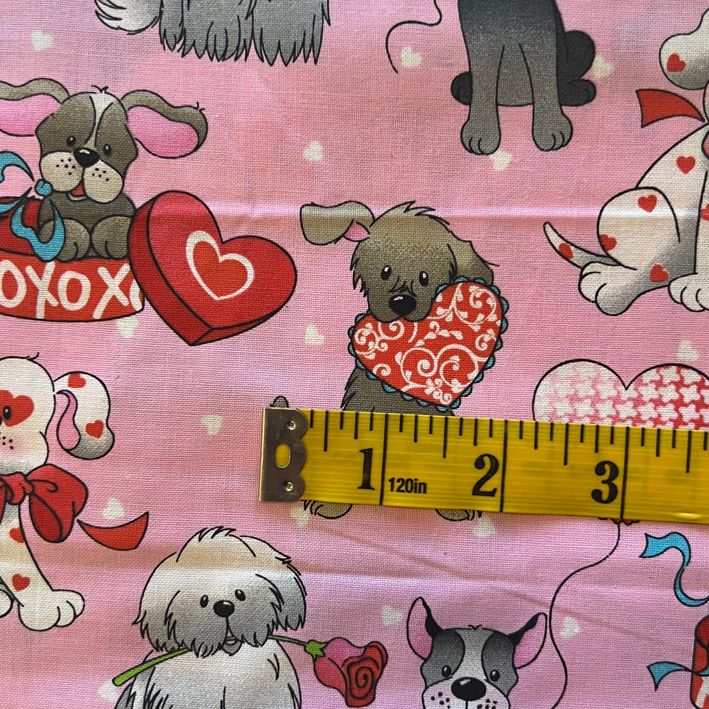 Puppy Love Cotton: 1.5 yds