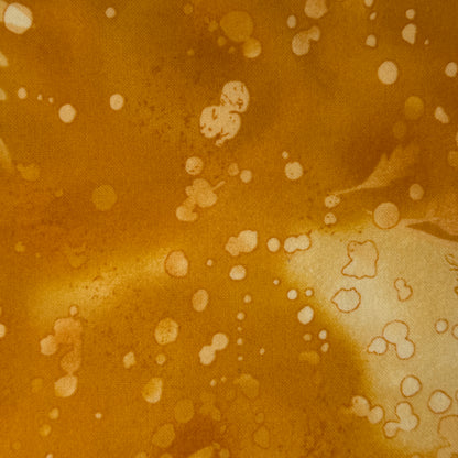 Honey Gold Under a Microscope Flannel: 3 yds