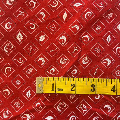 Different Leaves Cotton: 1 yd