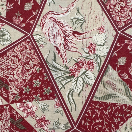 Wading Birds Cotton: 2 yds