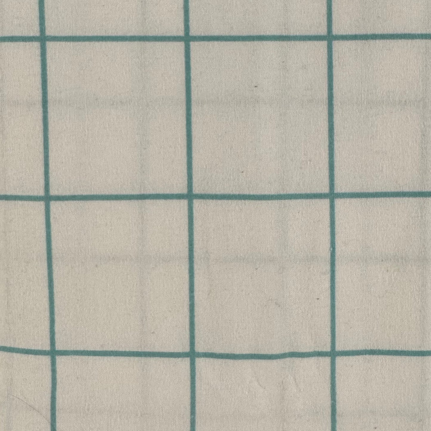 Green & White Grid Jersey: 1.75 yds