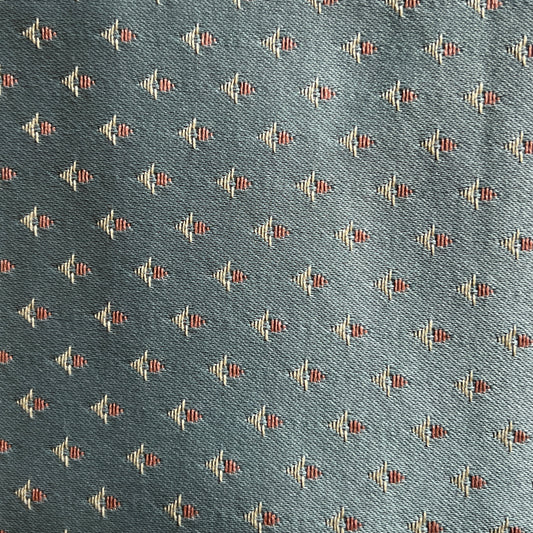 Blue Floral Upholstery: 1.5 yds