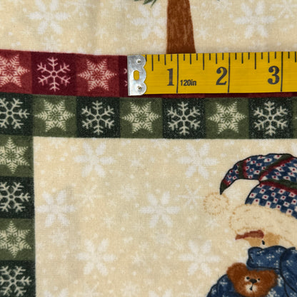 Let it Snow Flannel: 2 yds