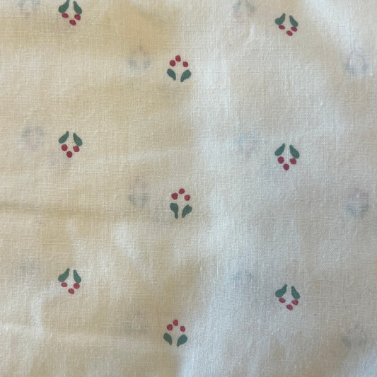 Vintage Floral Cotton: 2 yds