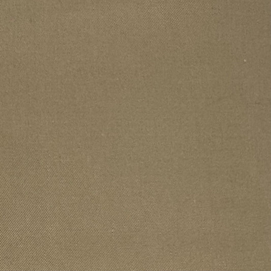 Tan Cotton Blend Twill: 3 yds