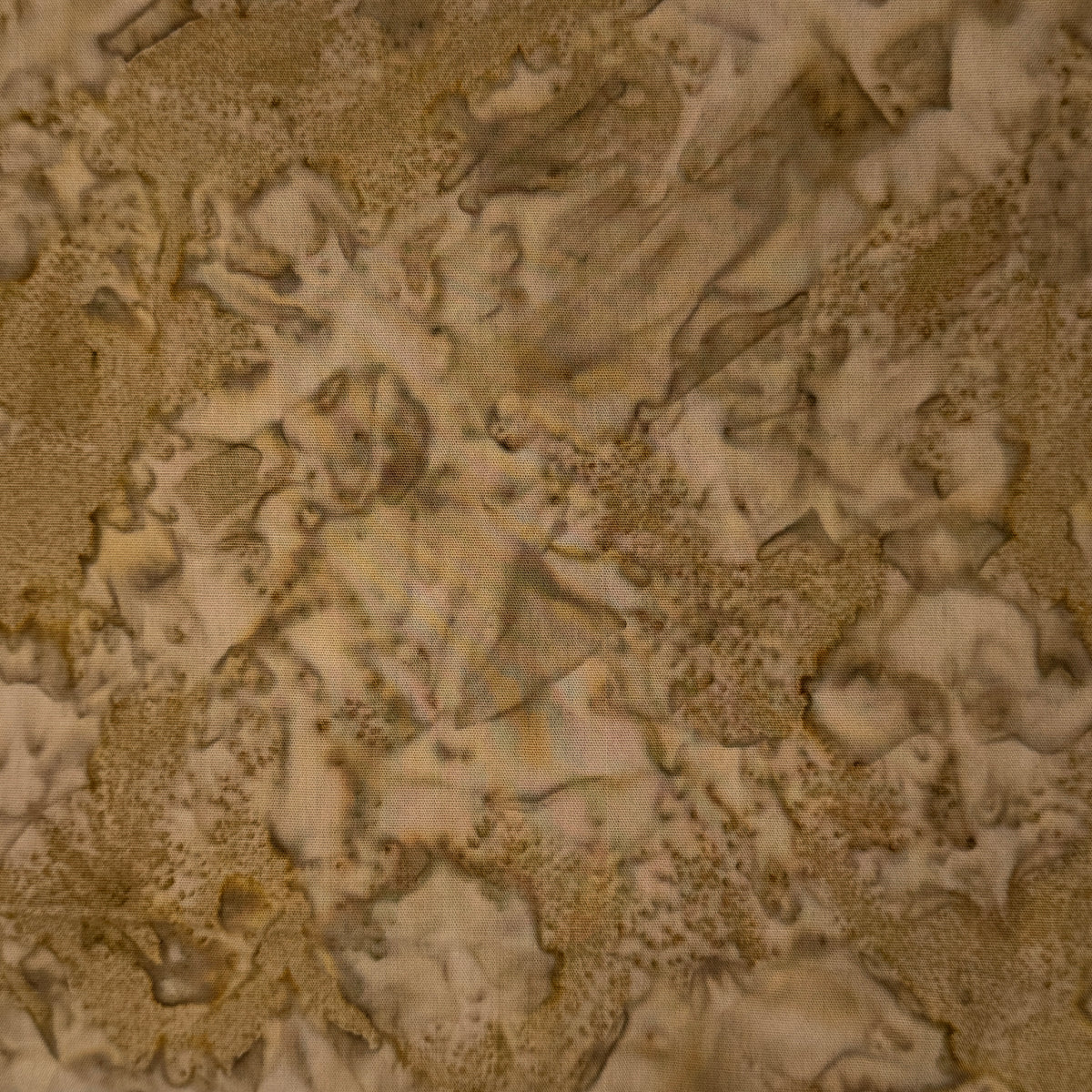 Tan Under a Microscope Batik Cotton: 2.25 yds