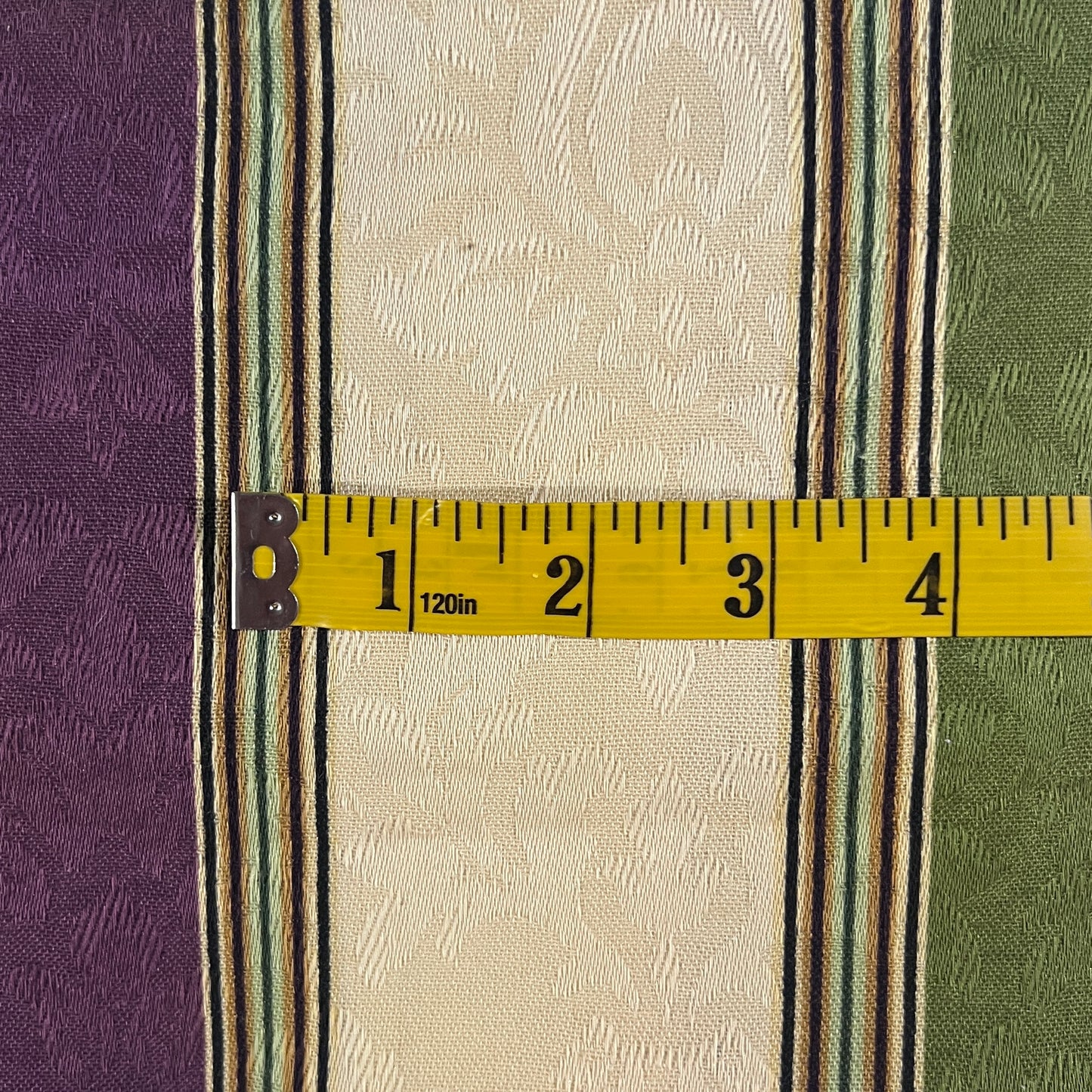 Green & Purple Home Decor: 1.5 yds