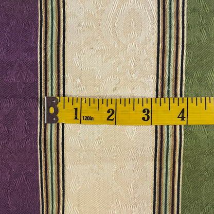 Green & Purple Home Decor: 1.5 yds