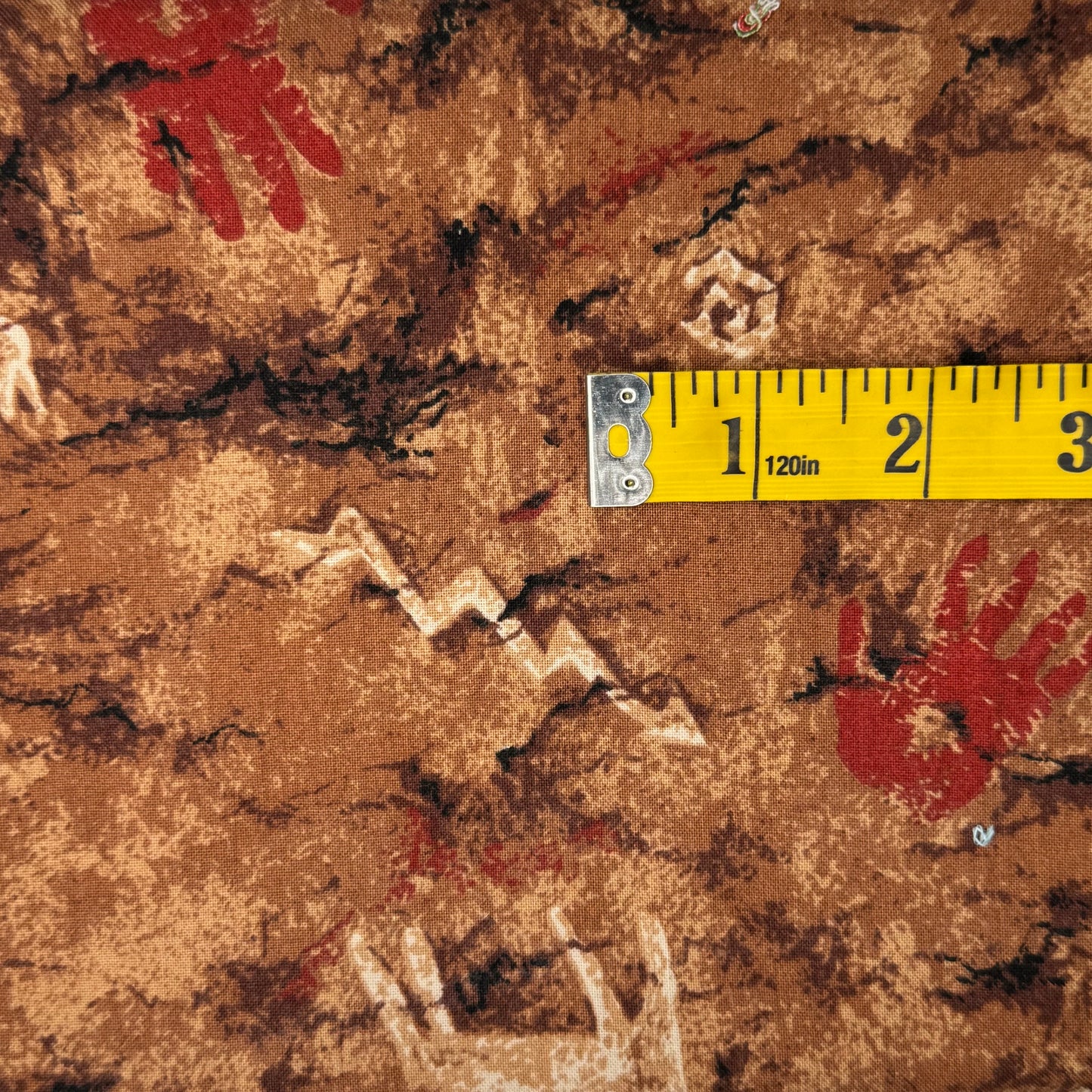 Southwest Petroglyph Cotton Blend: 1.25 yds