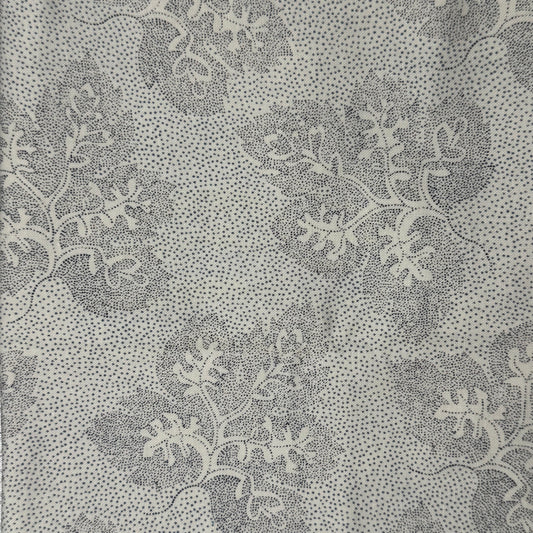 Pointillism Leaves Cotton: 1 yd