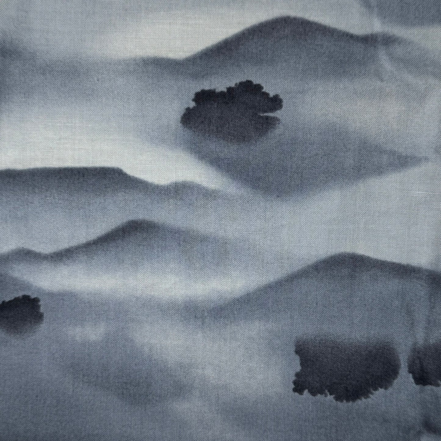 Foggy Sunrise Cotton: 1 yd