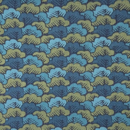 Cool Tone Forest Cotton: 2 yds