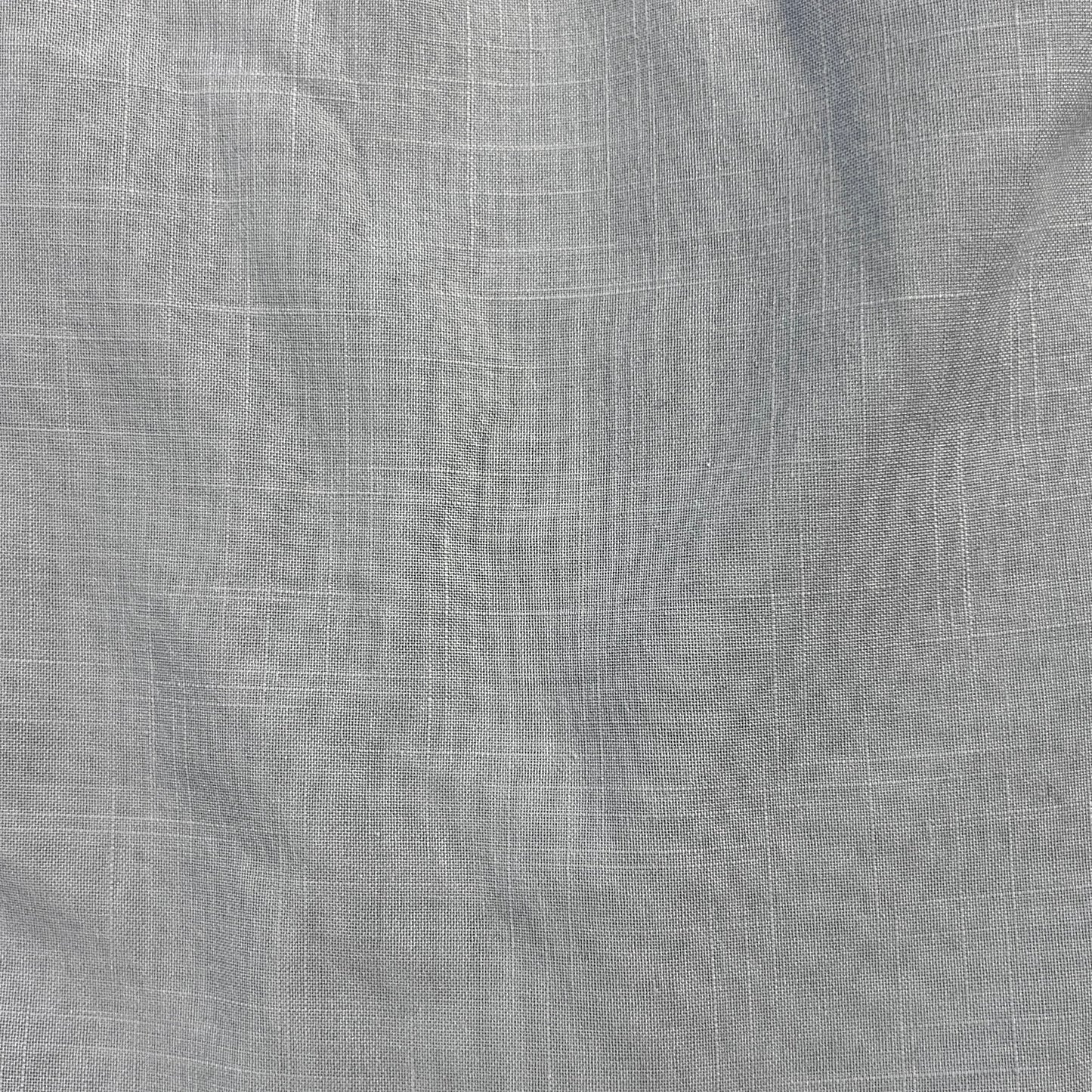 Light Gray Lightweight Cotton Blend: 2.25 yds