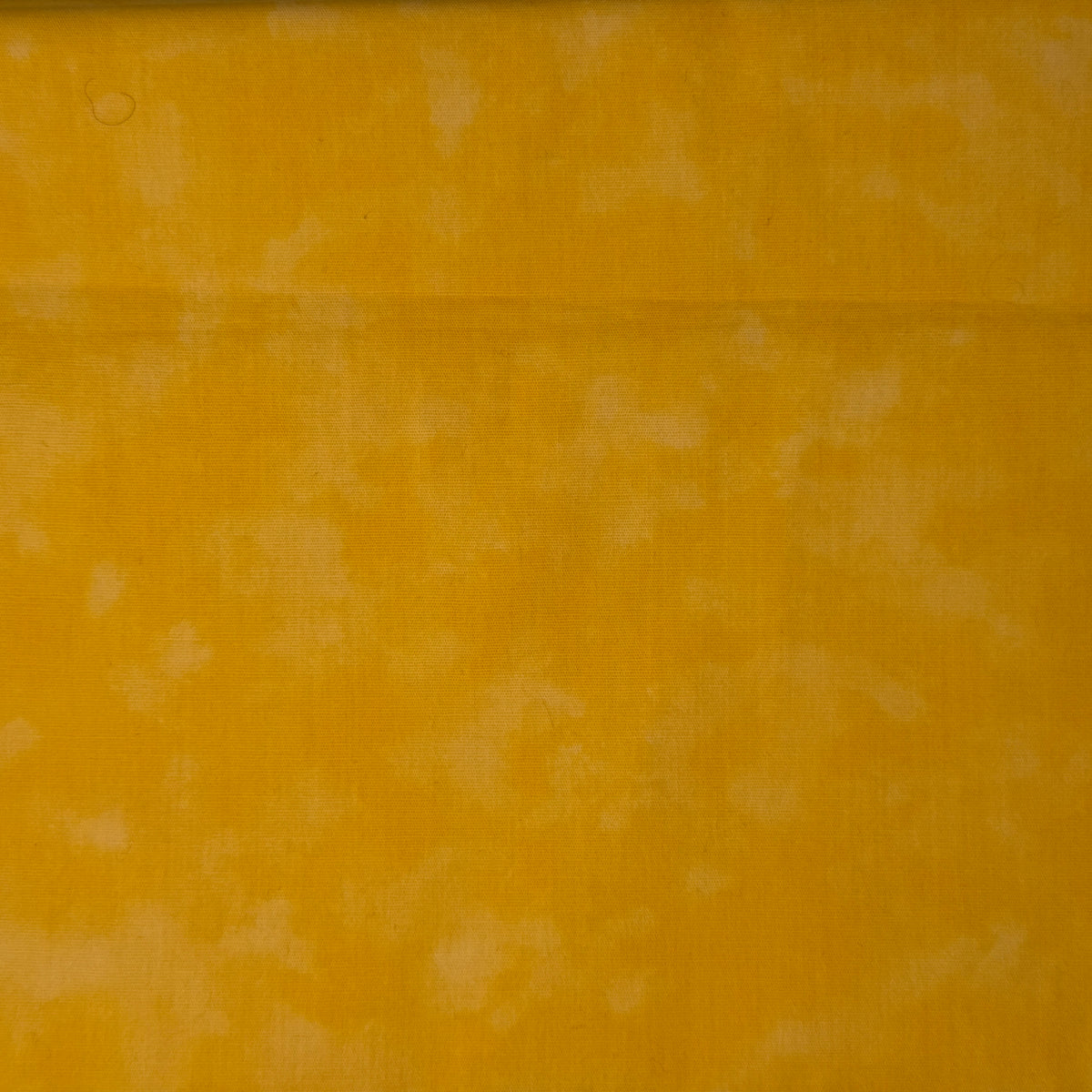 Popcorn Yellow Mottled Print Cotton: 1.25 yds