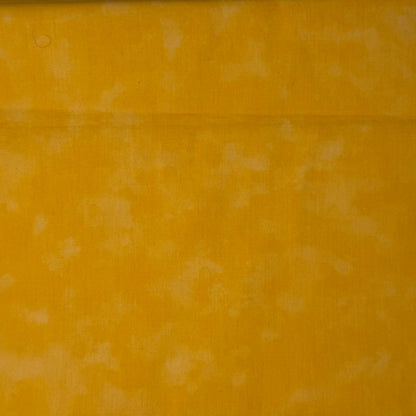 Popcorn Yellow Mottled Print Cotton: 1.25 yds