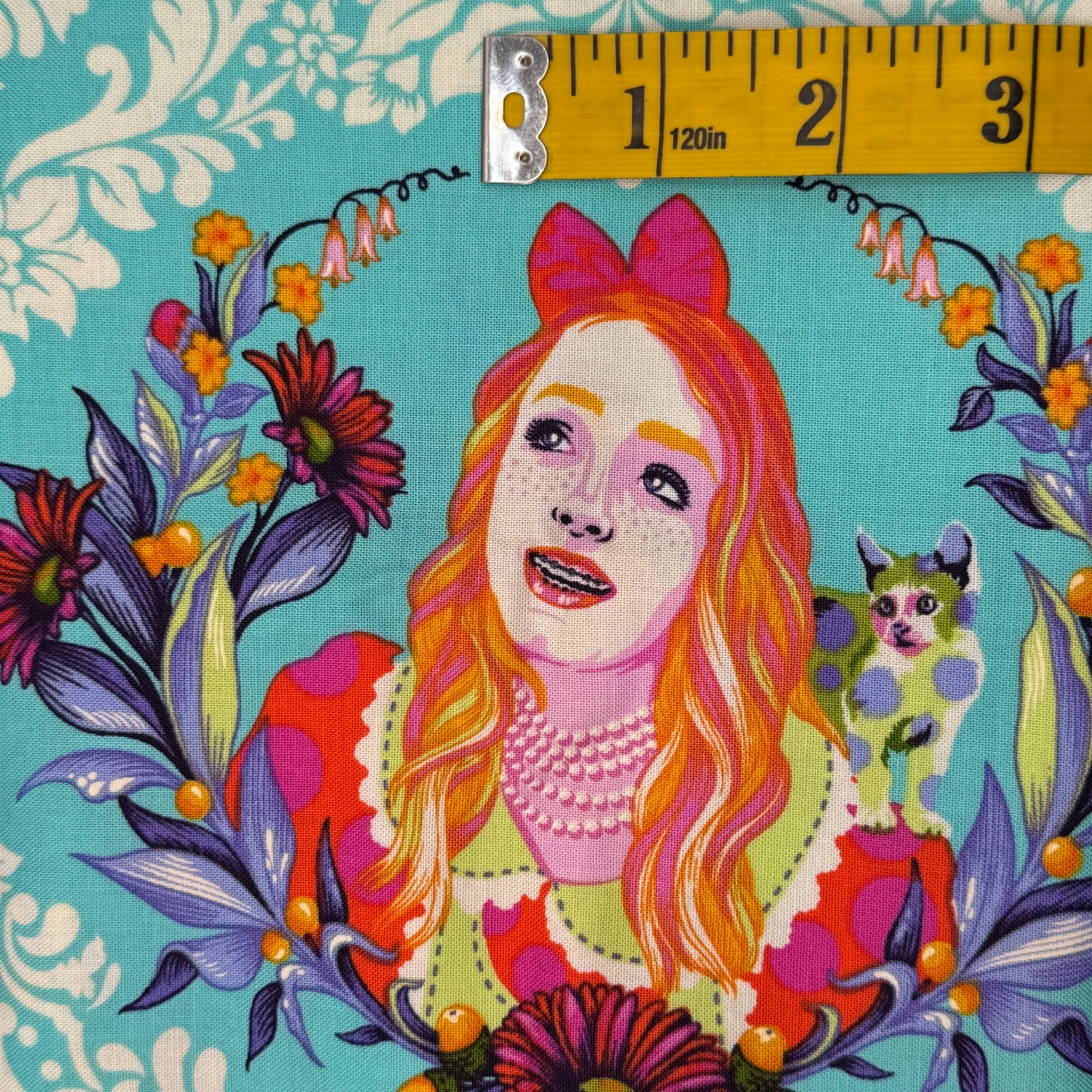 Modern Day Alice Cotton: 1 yd