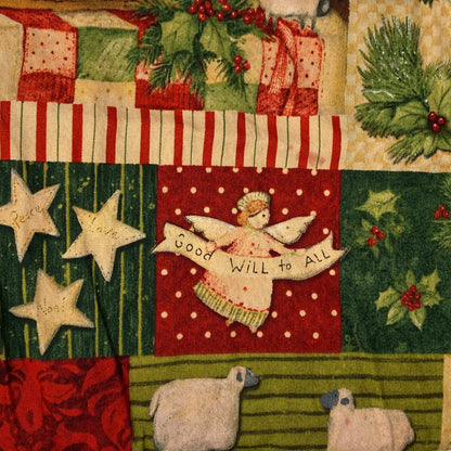 Good Will to All Cotton: 1 yd