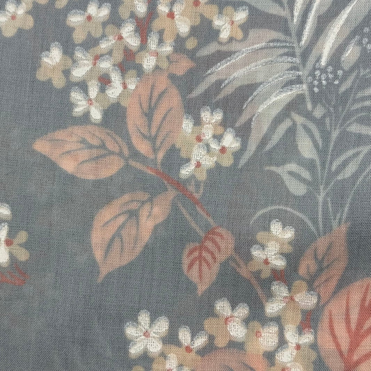 Lightweight Pastel Floral Cotton: 3 yds