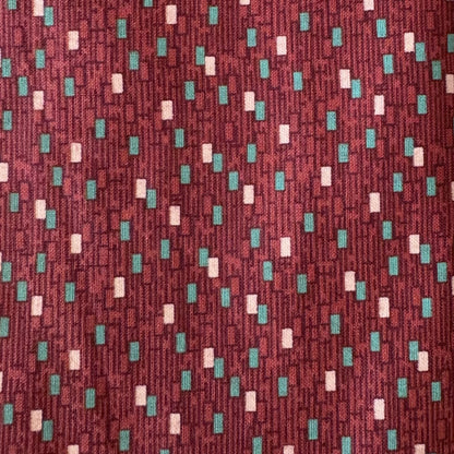 Red Bricks Cotton: 2 yds
