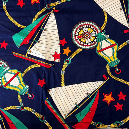 Nautical Motif Cotton Blend: 3 yds