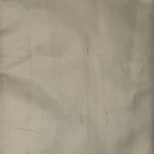 Lightweight Off-White Slubby Silk-Like Poly: 2 yds