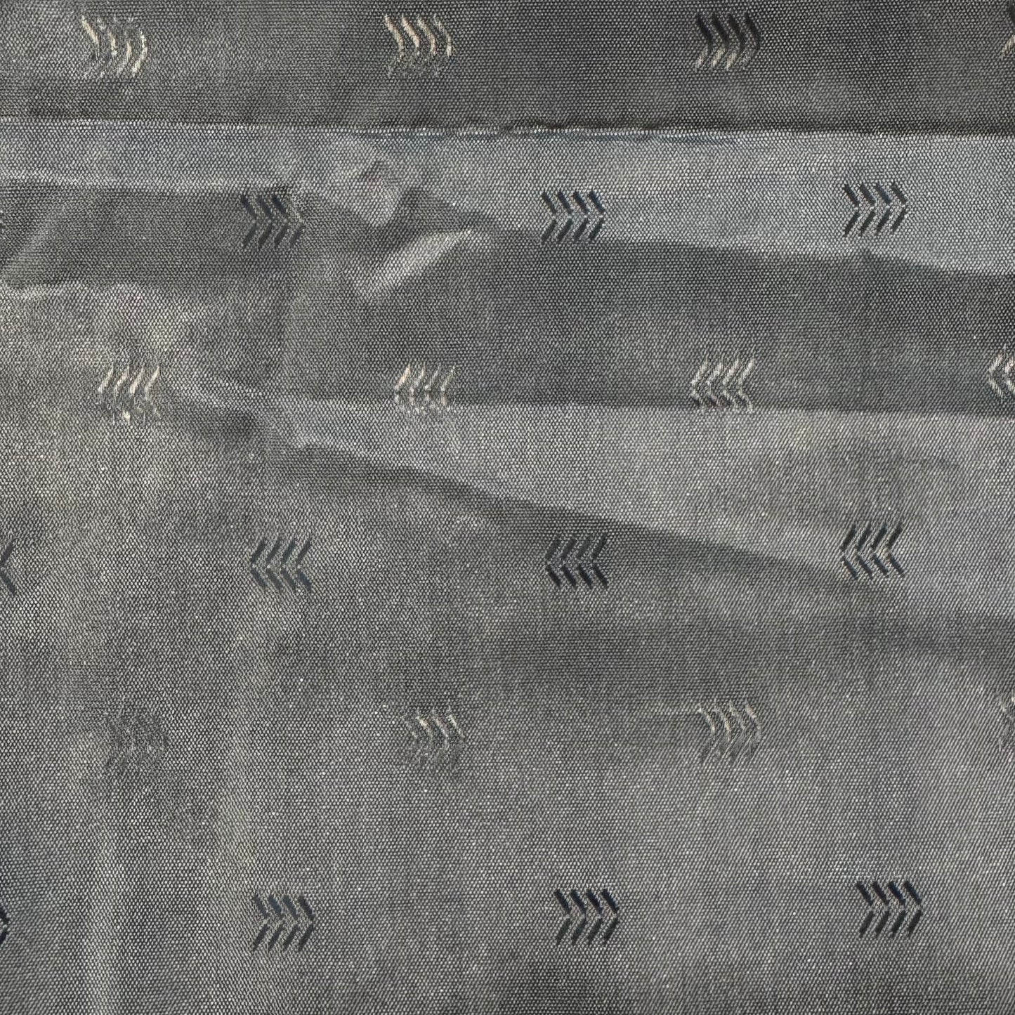 Gray With Arrows Poly: 1.5 yds