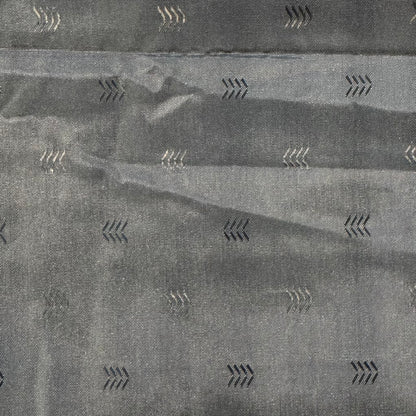 Gray With Arrows Poly: 1.5 yds