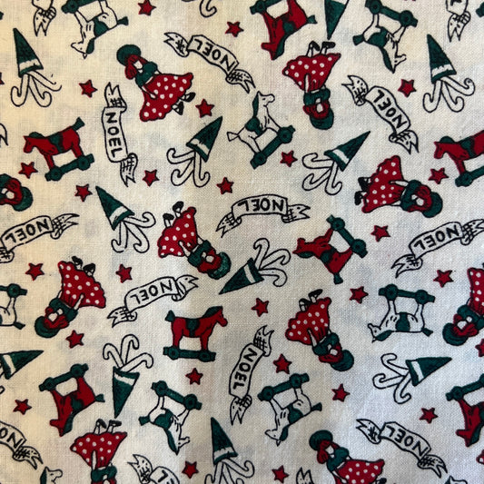 Christmas Gifts Cotton: 2 yds