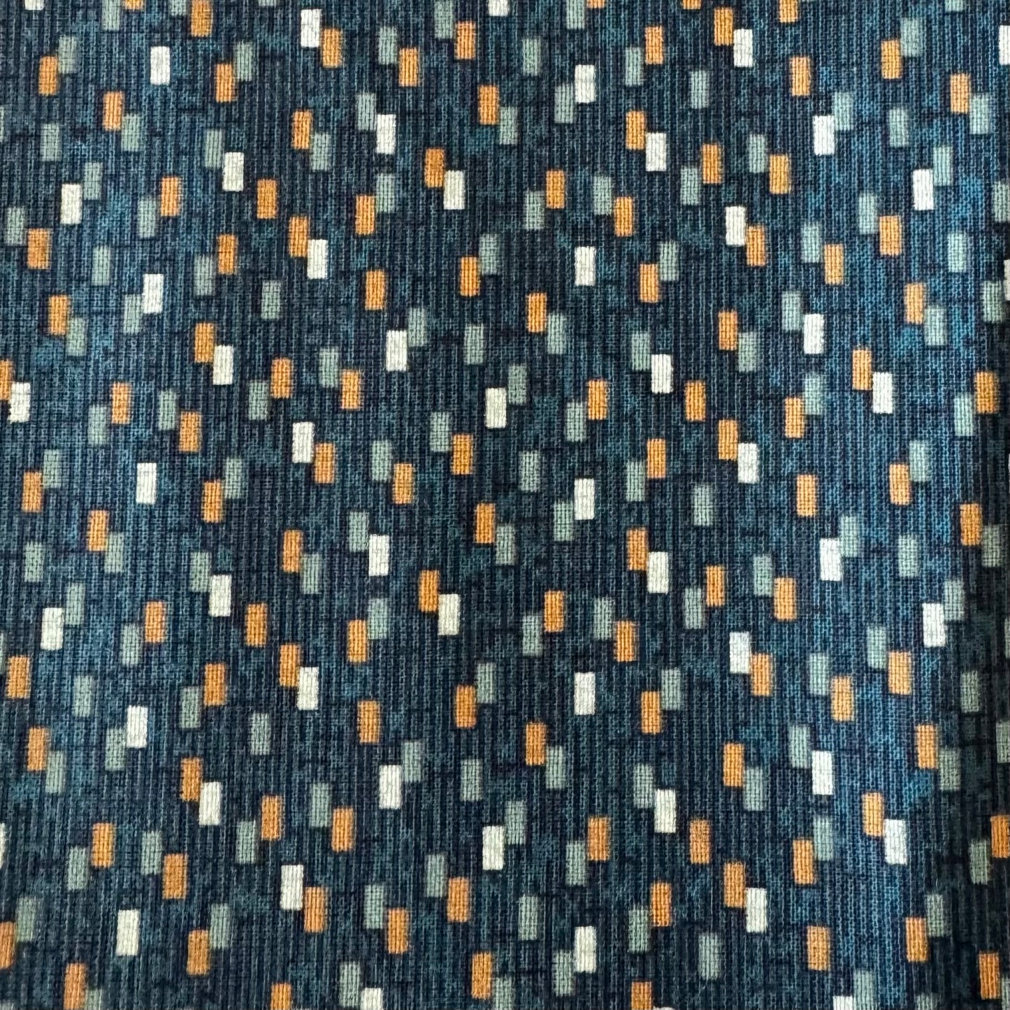 Green Bricks Cotton: 2 yds