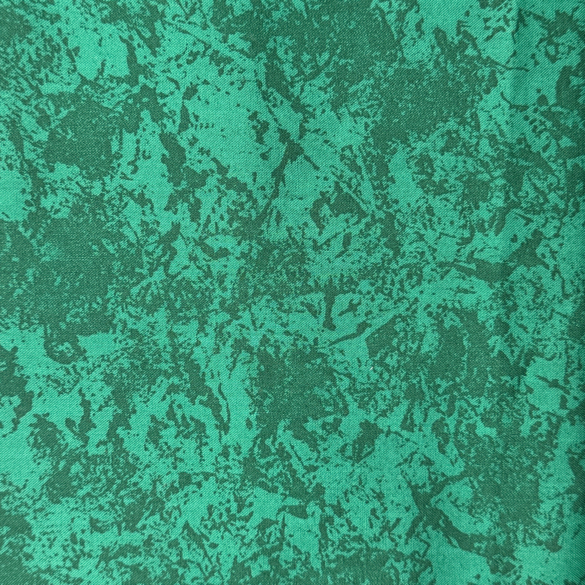 Tonal Green Granite Look Cotton: 1.5 yds