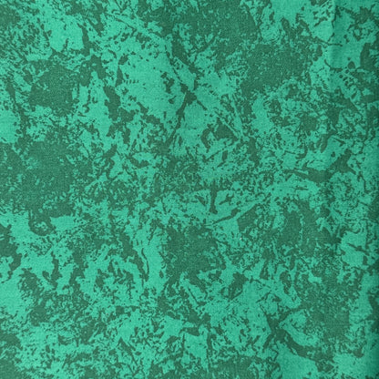 Tonal Green Granite Look Cotton: 1.5 yds